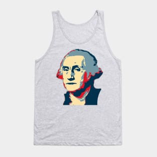 George Washigton Hope Style Pop Art Tank Top